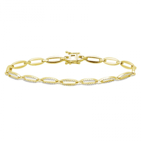 Interlink Diamond Bracelet