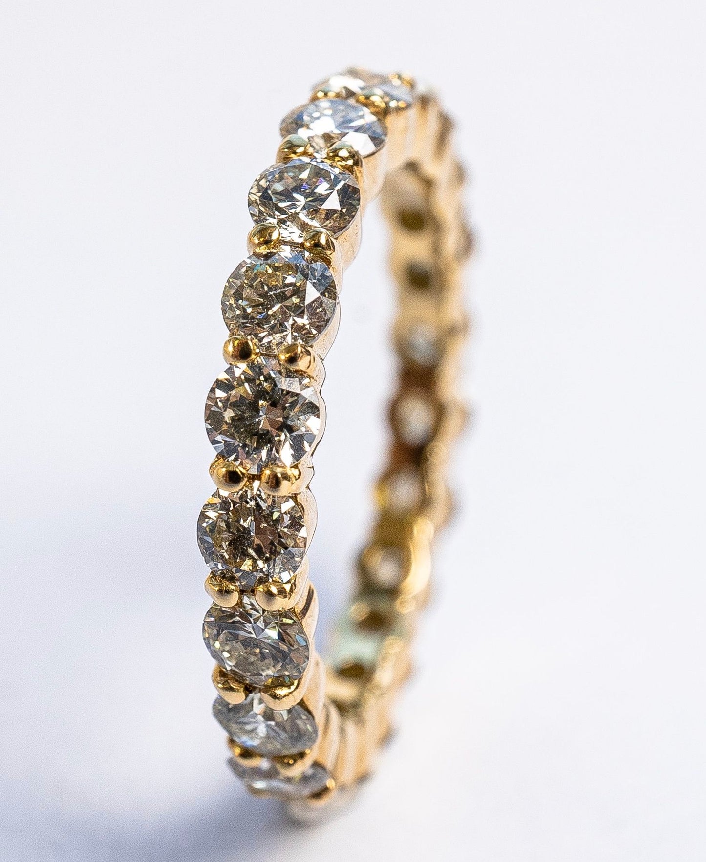 Round Diamond Eternity Ring