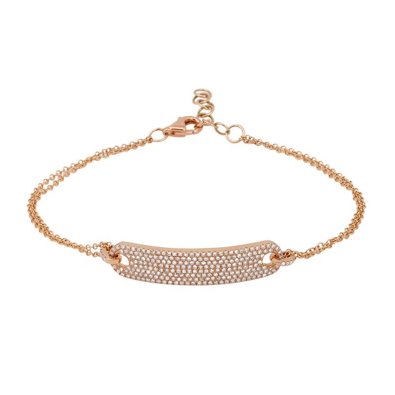 Diamond Pavé Bar Bracelet Nogama