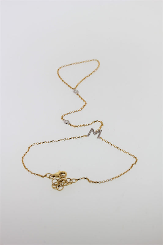 Nogama Initial Ring Bracelet