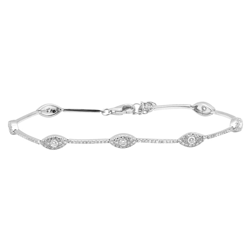 Nogama Motif Diamond Bracelet