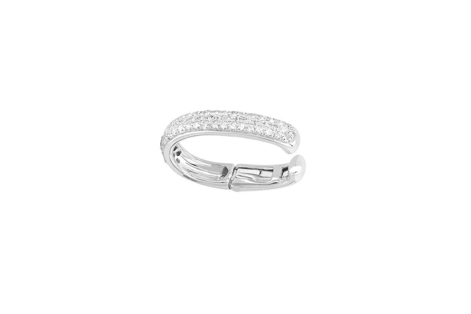 EF Collection Triple Diamond Large Ear Cuff