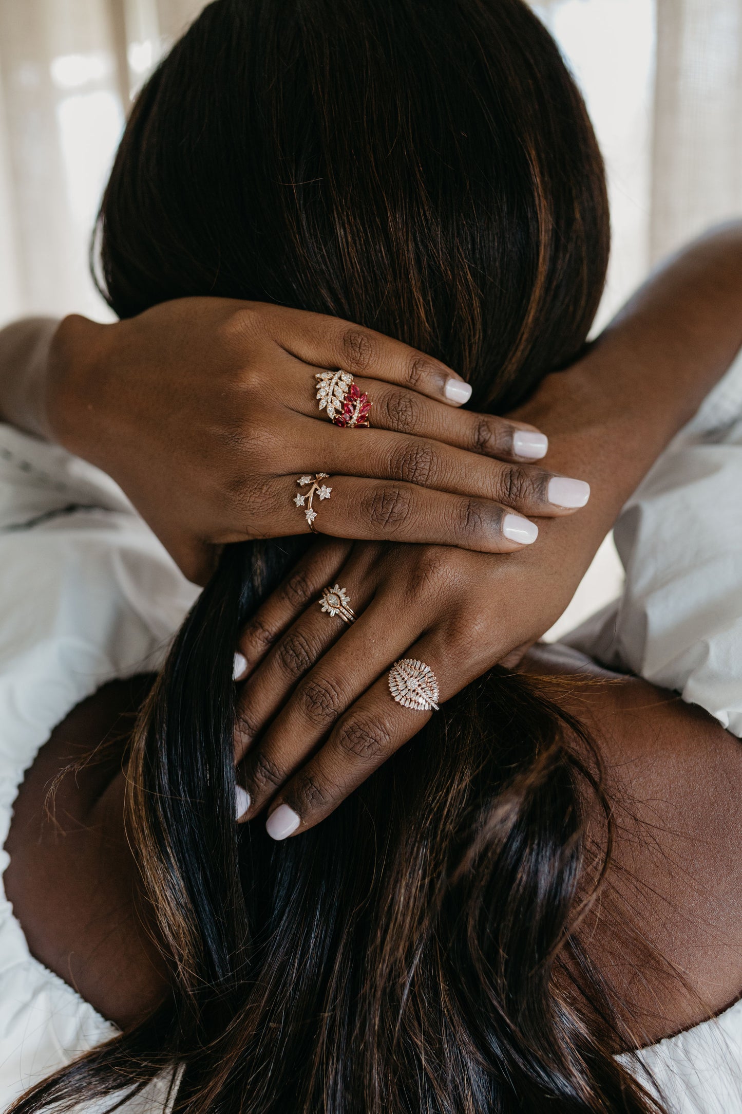 EF Collection Diamond Bouquet Ring