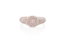 EF Collection Diamond Signet Ring