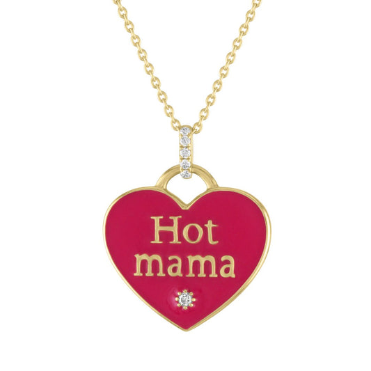 My Story "Hot Mama" pendant necklace