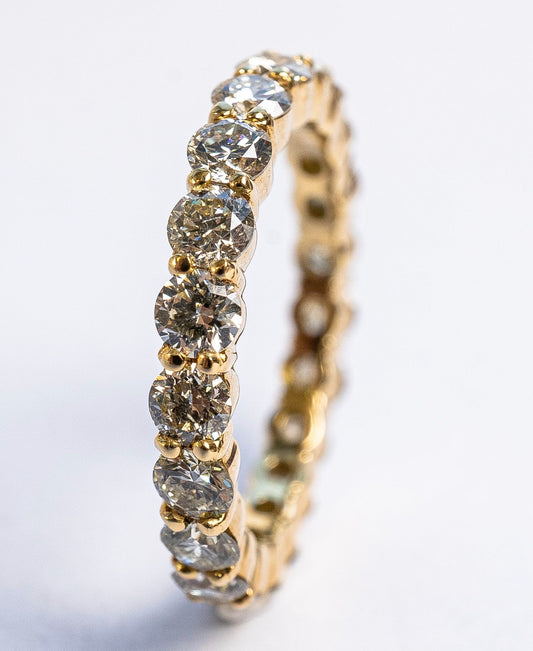 Round Diamond Eternity Ring