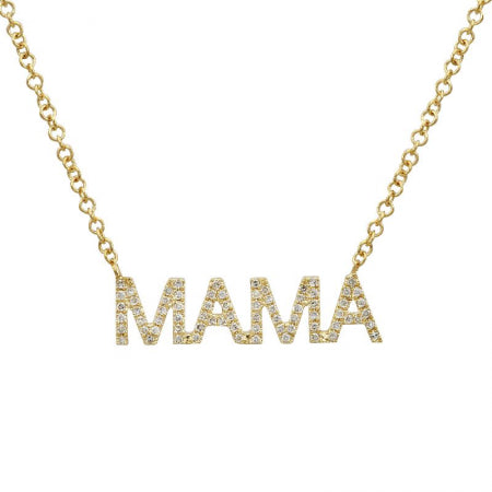 Nogama Collection MAMA Diamond Necklace