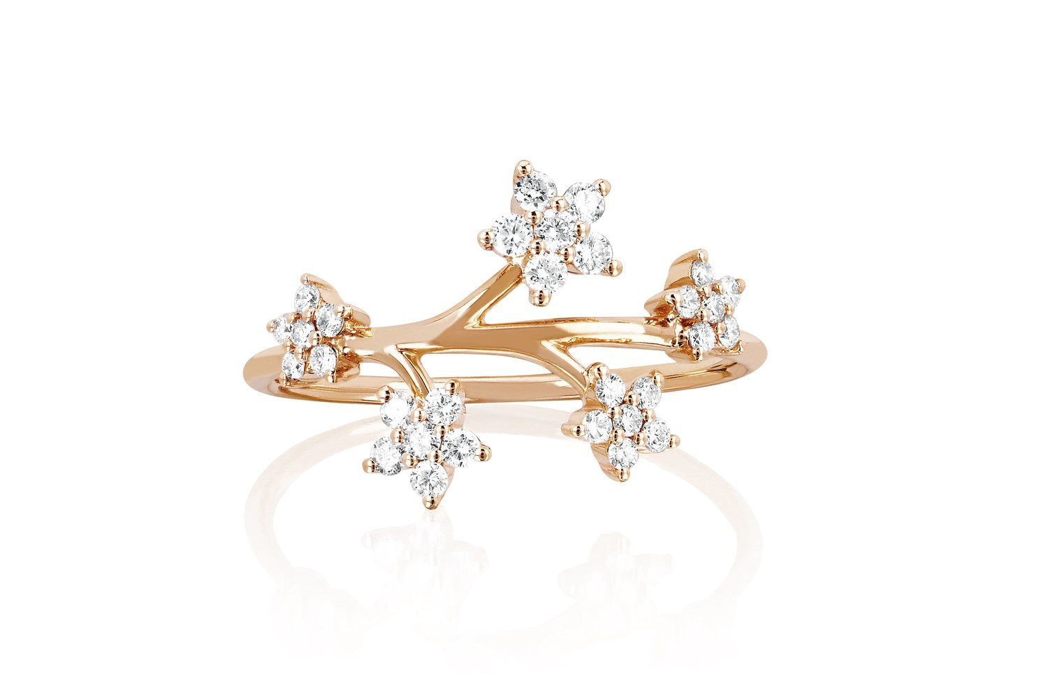 EF Collection Diamond Bouquet Ring