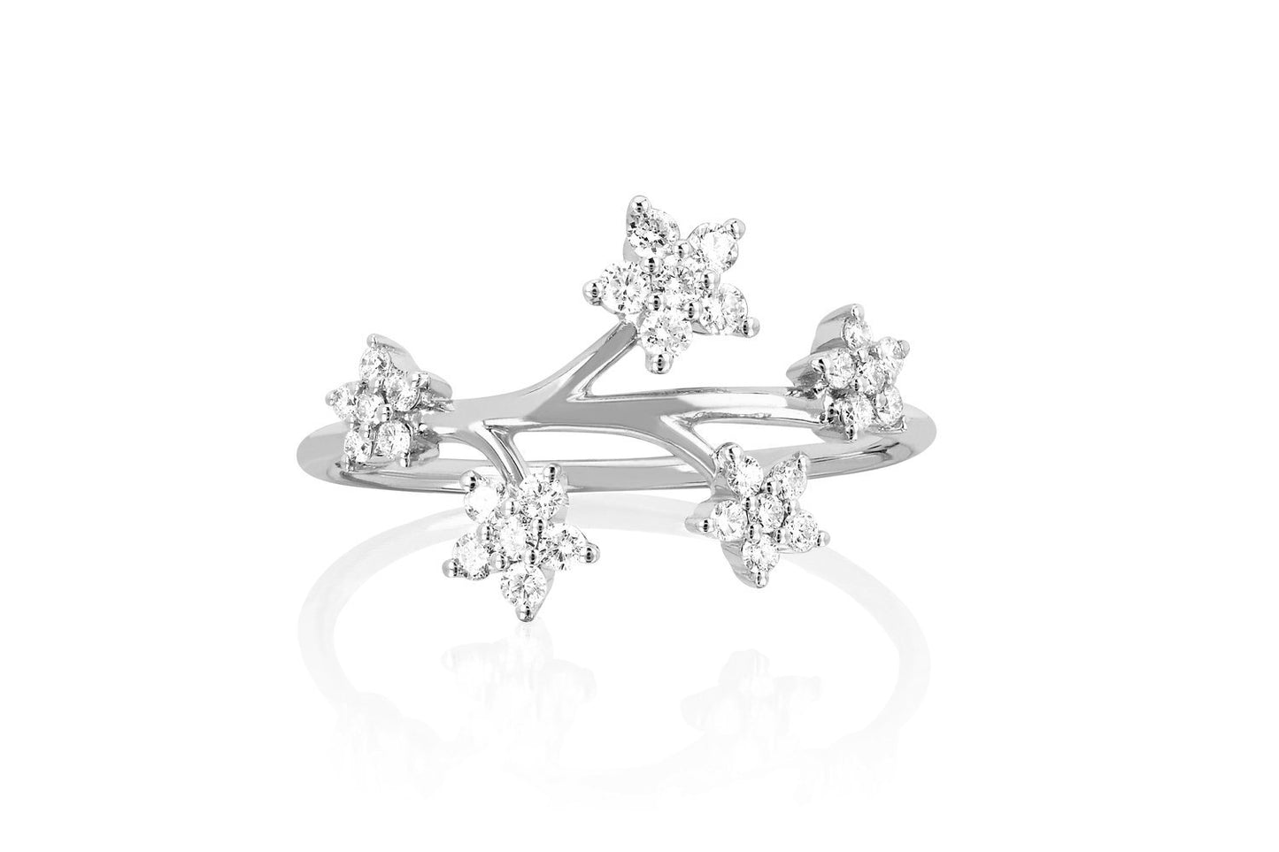 EF Collection Diamond Bouquet Ring